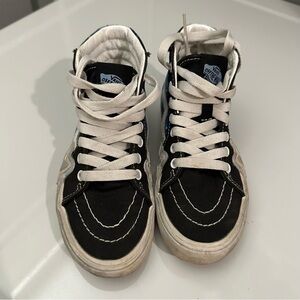 Vans Kids Black High-Top Sneakers
